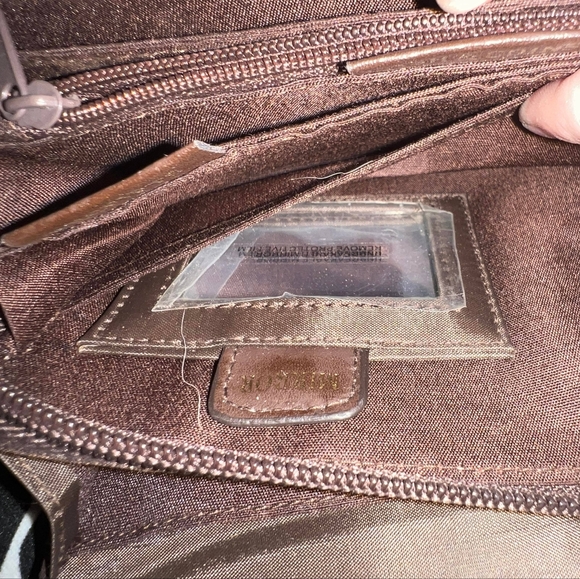 Brown Leather Large Wallet - Picture 6 of 10